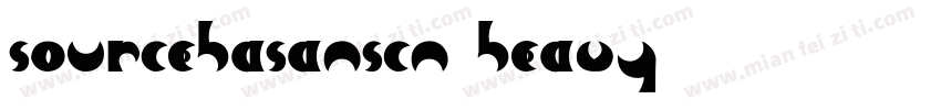 sourcehasanscn heavy字体转换